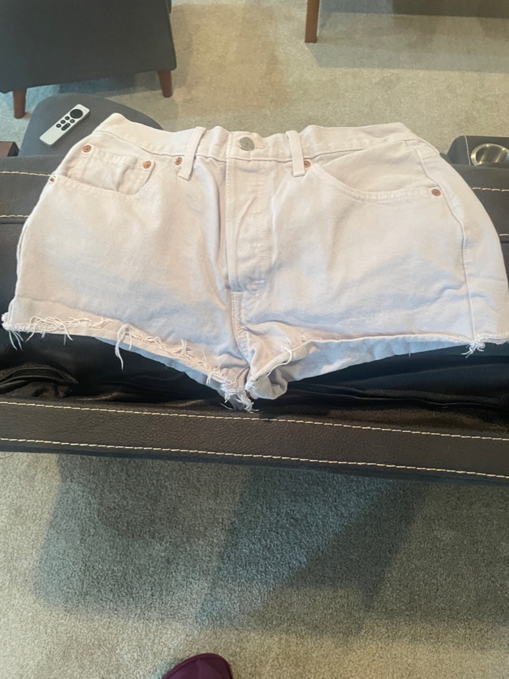 Levi's Light lavender shorts